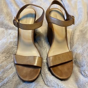 Neutral Wedge Heeled Shoe